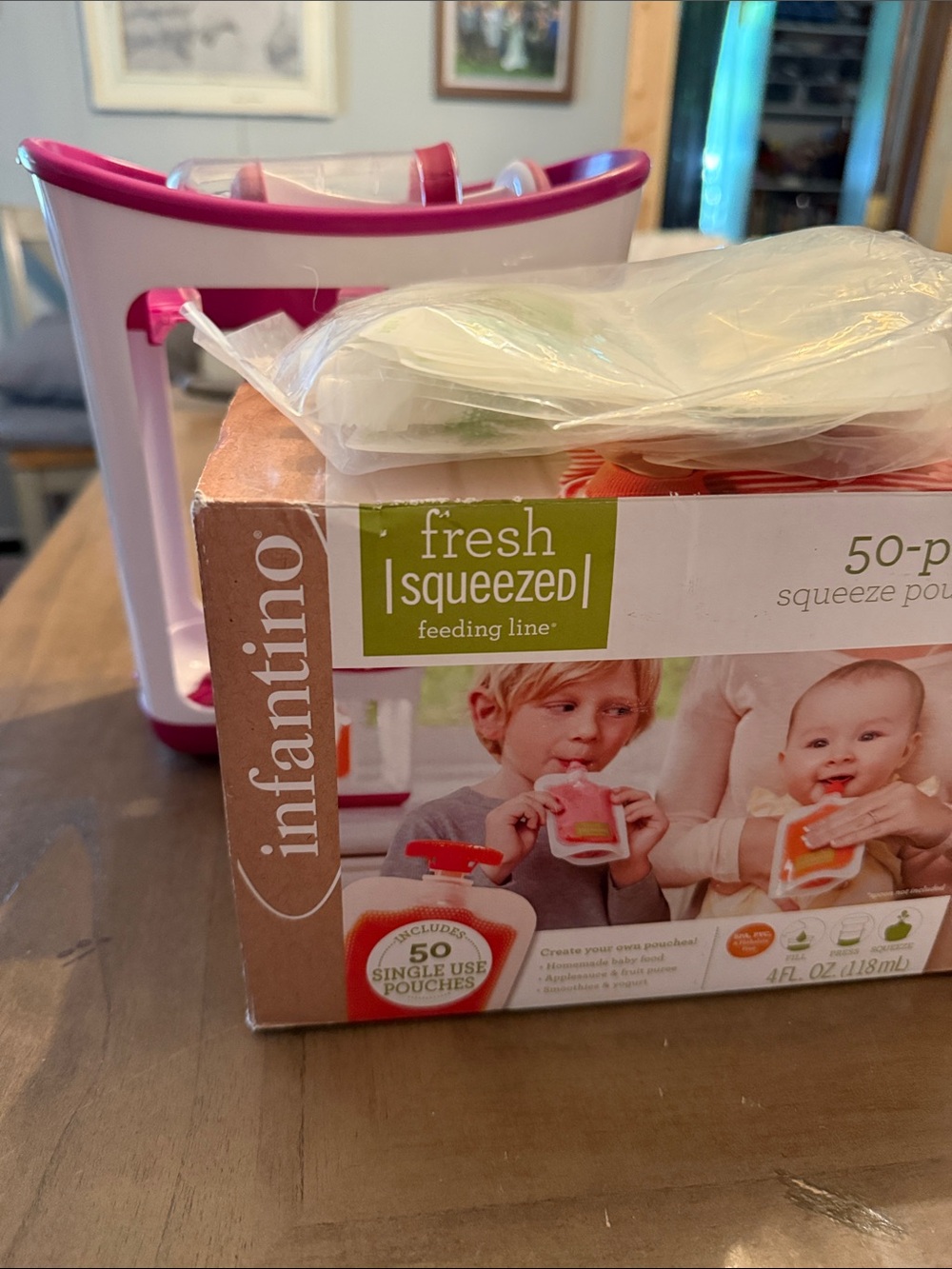 Baby toddler pouch maker